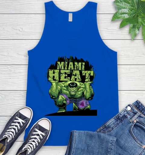 Miami Heat NBA Basketball Incredible Hulk Marvel Avengers Sports Tank Top 5