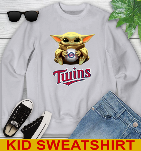 MLB Baseball Minnesota Twins Star Wars Baby Yoda Shirt 116