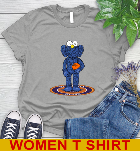 NBA Basketball Phoenix Suns Kaws Bff Blue Figure Shirt Women's T-Shirt 11