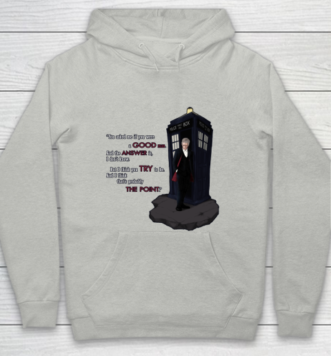 Doctor Who  12th Doctor  Am I a Good Man Youth Hoodie