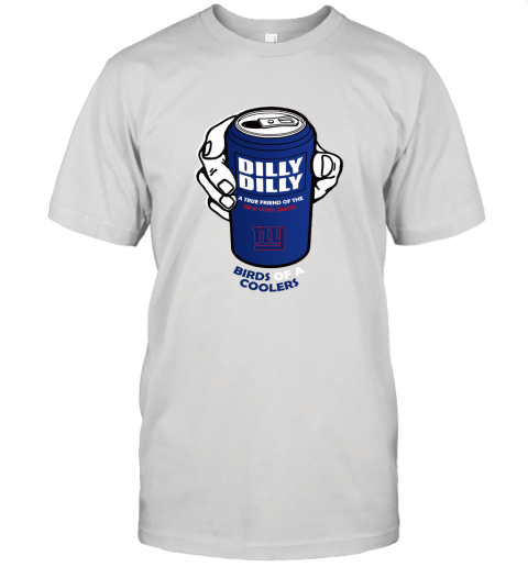 Bud Light Dilly Dilly! New York Giants Birds Of A Cooler Unisex Jersey Tee