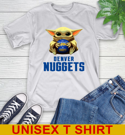 NBA Basketball Denver Nuggets Star Wars Baby Yoda Shirt 12