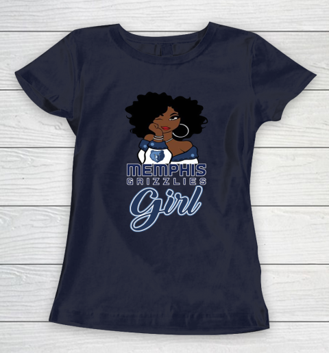 Memphis Grizzlies Girl NBA Women's T-Shirt 4