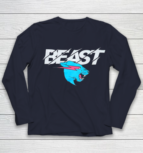 Retro Mr Game Funny Mr Gaming Beast Game Youth Long Sleeve 2