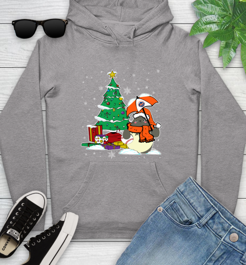 New York Mets MLB Baseball Cute Tonari No Totoro Christmas Sports Youth Hoodie 6