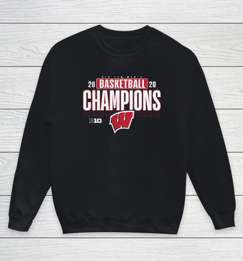 Big Ten Championship t shirt Wisconsin Badgers Youth Sweatshirt