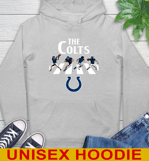 NFL Football Indianapolis Colts The Beatles Rock Band Shirt Hoodie 6