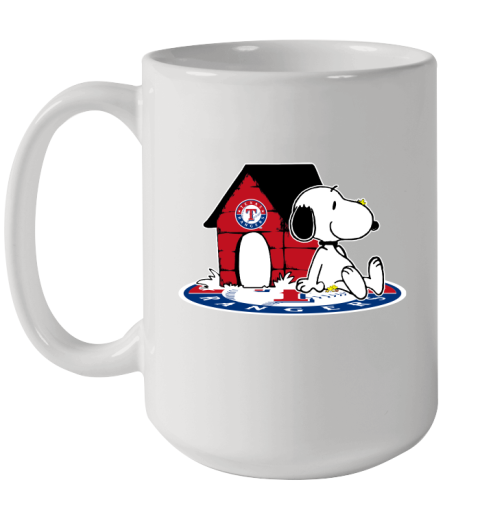 MLB Baseball Texas Rangers Snoopy The Peanuts Movie Shirt Ceramic Mug 15oz