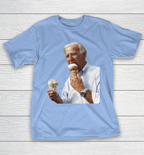 Joe Biden Eating Ice Cream T-Shirt 10