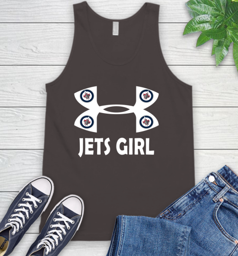 NHL Winnipeg Jets Girl Under Armour Hockey Sports Tank Top 6