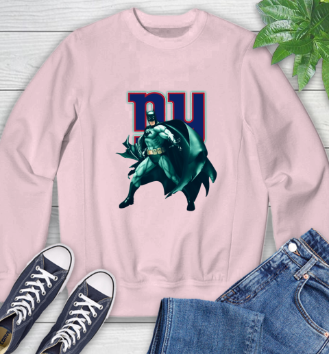NFL Batman Football Sports New York Giants Sweatshirt 9