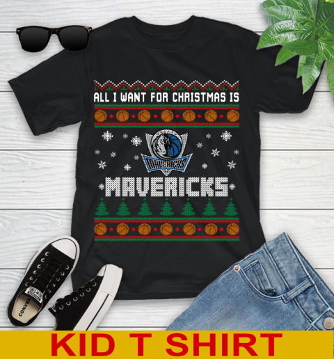 NBA Basketball All I Want For Christmas Is Dallas Mavericks 97
