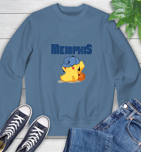 NBA Pikachu Basketball Sports Memphis Grizzlies Sweatshirt 7