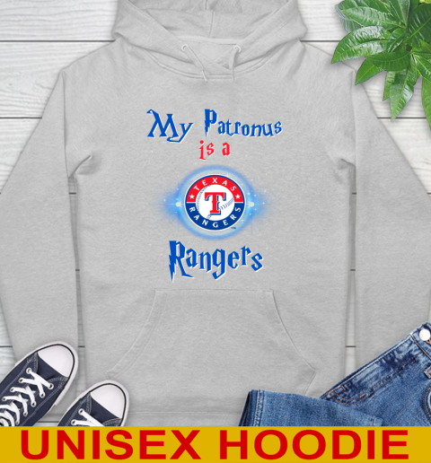 MLB Baseball Harry Potter My Patronus Is A Texas Rangers Hoodie 6