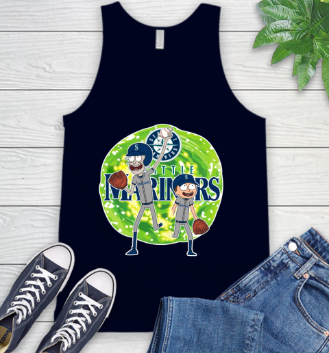 MLB Seattle Mariners Rick And Morty Baseball Sports Tank Top 3
