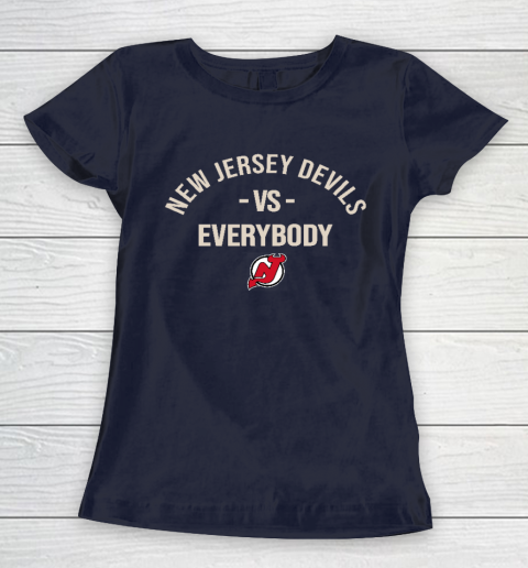 New Jersey Devils Vs Everybody Women's T-Shirt 2
