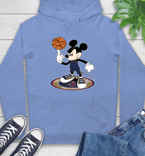NBA Basketball New Orleans Pelicans Cheerful Mickey Disney Shirt Hoodie 12