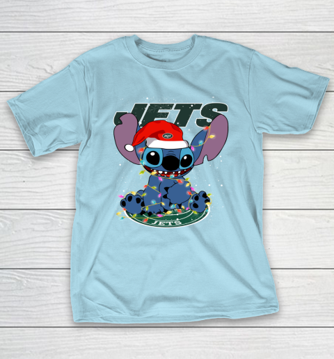 New York Jets NFL Football noel stitch Christmas T-Shirt 10
