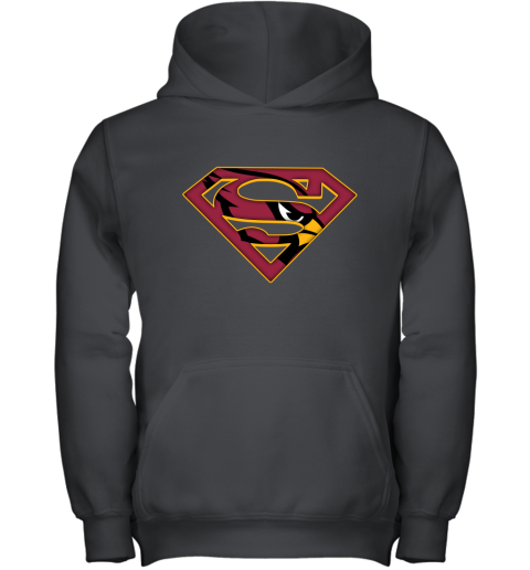 We Are Undefeatable The Arizona Cardinals x Superman NFL Youth Hoodie