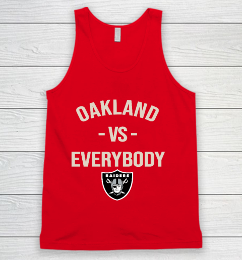 Oakland Raiders Vs Everybody Tank Top 5