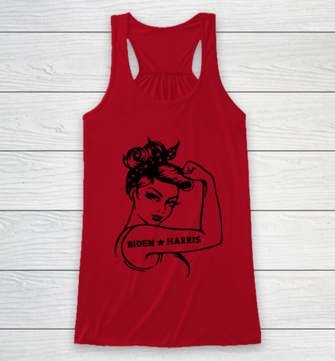 Biden Harris 2020  Joe Biden Kamala Harris Girl Empowerment Racerback Tank 4