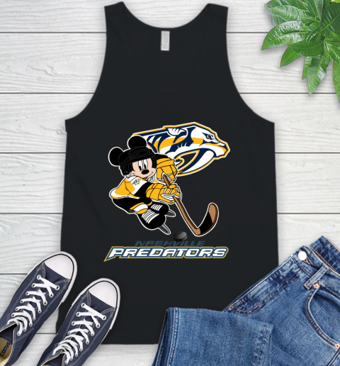 NHL Nashville Predators Mickey Mouse Disney Hockey T Shirt Tank Top 2