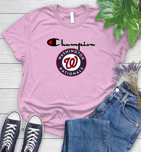 MLB Baseball Washington Nationals Champion Shirt Women's T-Shirt 8