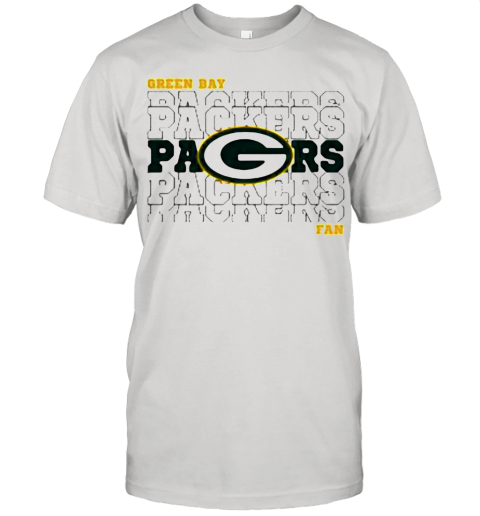 Green Bay Packers Fans Logo Team Football Unisex Jersey Tee