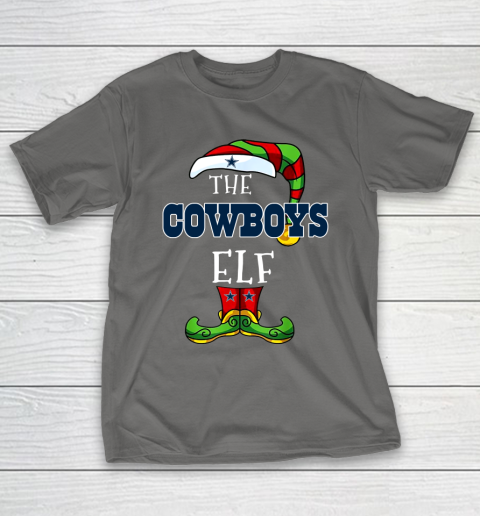Dallas Cowboys Christmas ELF Funny NFL T-Shirt 18