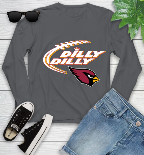 NFL Arizona Cardinals Dilly Dilly Football Sports Youth Long Sleeve 8