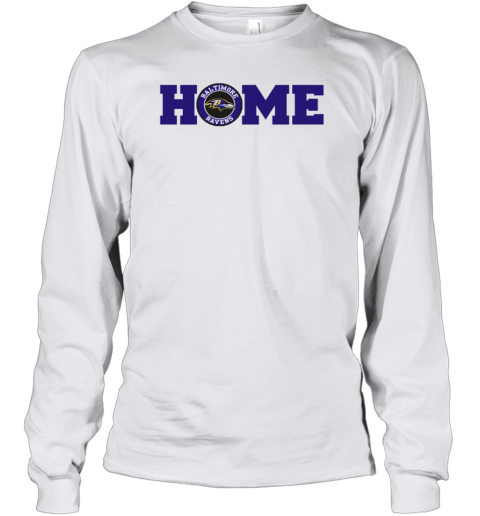 Baltimore Ravens Home Youth Long Sleeve