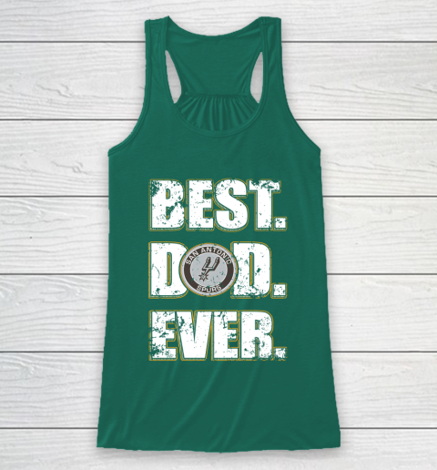 NBA San Antonio Spurs Basketball Best Dad Ever Family Shirt Racerback Tank 5