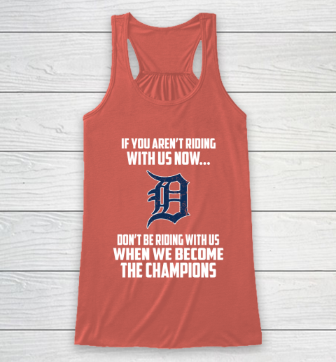 MLB Detroit Tigers Baseball We Become The Champions Racerback Tank 3