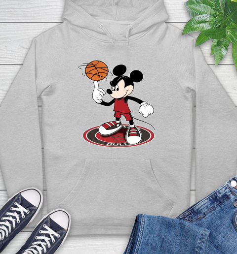 NBA Basketball Chicago Bulls Cheerful Mickey Disney Shirt Hoodie 6