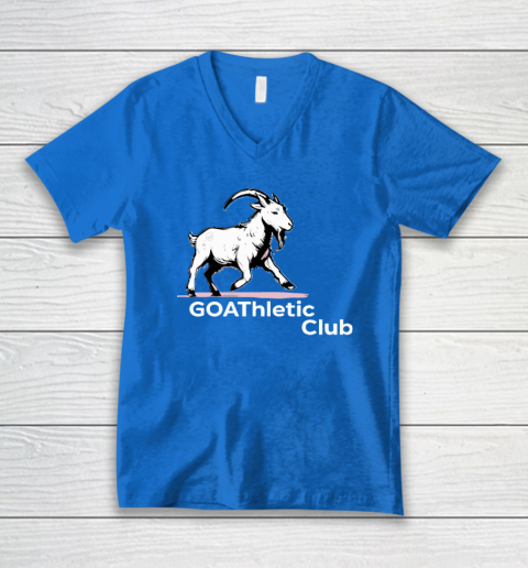 GOAThletic Club For The MEGA Goats V-Neck T-Shirt 4