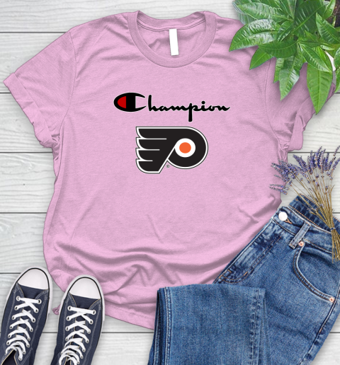 NHL Hockey Philadelphia Flyers Champion Shirt Women's T-Shirt 8