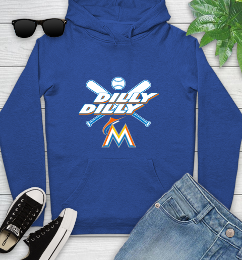 MLB Miami Marlins Dilly Dilly Baseball Sports Youth Hoodie 9