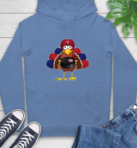 Montreal Canadiens Turkey Thanksgiving Day Hoodie 11