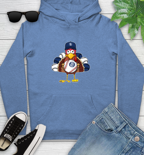 San Diego Padres Turkey thanksgiving Youth Hoodie 12