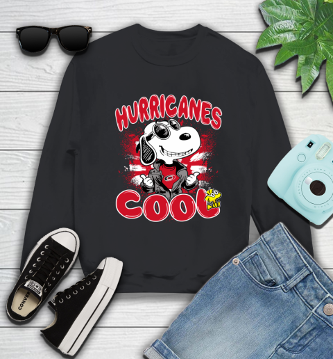 NHL Hockey Carolina Hurricanes Cool Snoopy Shirt Sweatshirt