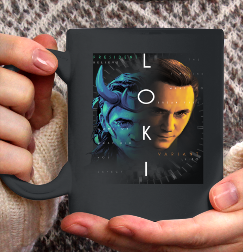 Marvel Loki Split Choices Ceramic Mug 11oz
