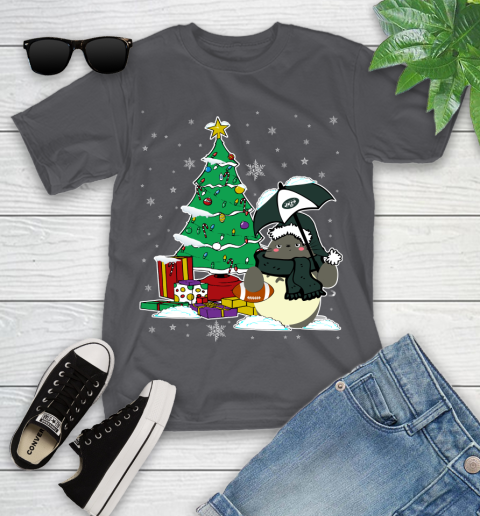 New York Jets NFL Football Cute Tonari No Totoro Christmas Sports Youth T-Shirt 7 New York Jets NFL Football Cute Tonari No Totoro Christmas Sports Youth T-Shirt - Image 7