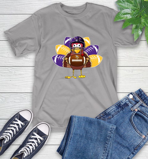 Minnesota Vikings Turkey Thanksgiving Day T-Shirt 6