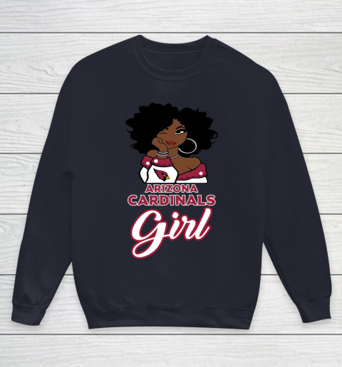 Arizona Cardinals Girl NFL Youth Sweatshirt 3
