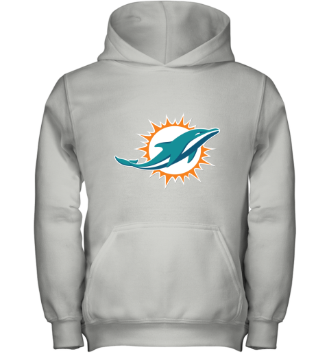 Miami Dolphins NFL Line by Fanatics Branded Aqua Vintage Victory Youth Hoodie