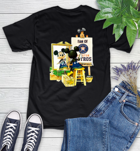 MLB Baseball Houston Astros Mickey Drawing Shirt 82