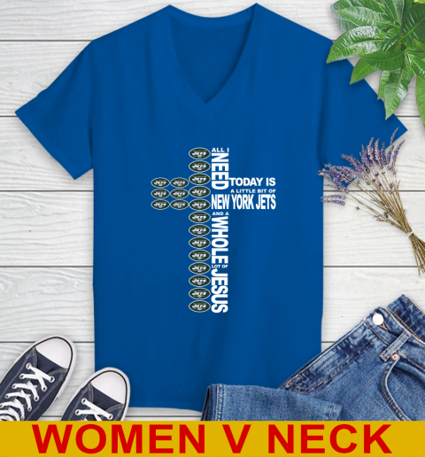Ny jets clearance women's t shirts