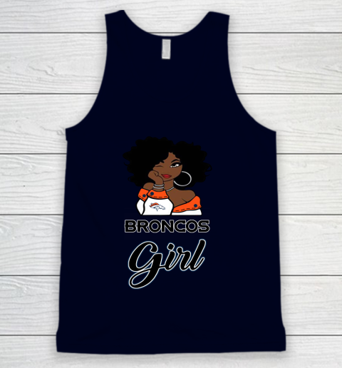 Denver Broncos Girl NFL Tank Top 3
