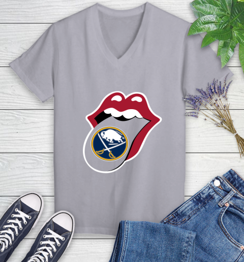 Buffalo Sabres NHL Hockey Lips I Root For My Team Adoring Fan 80