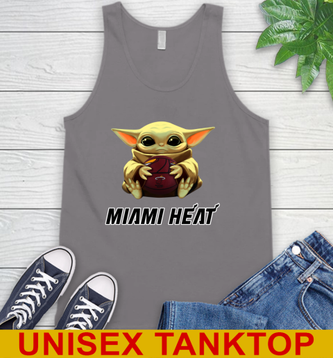 NBA Basketball Miami Heat Star Wars Baby Yoda Shirt 76
